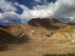 Wüstenlandschaft (unterwegs nach Leh)