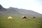 Zeltlager auf 3'800 M.ü.M.