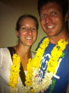 So wurden wir empfangen in der Cliff Lounge