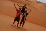 Dream-Team in den roten Sanddünen