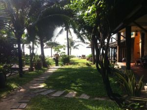 Gartenanlage in Mui Né - Bungy mit Meersicht :-)