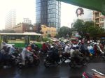 Normaler Alltag auf den Strassen von HCMC