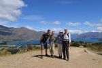 Auf dem Mount Iron - im Hintergrund der Lake Wanaka