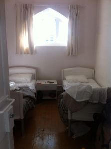 Unsere Zelle im Jailhouse in Christchurch