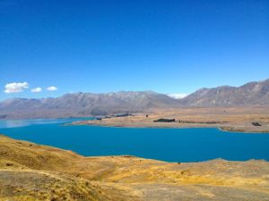Aussicht vom Mount John