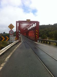 Brücke vor Greymouth ist für alle da
