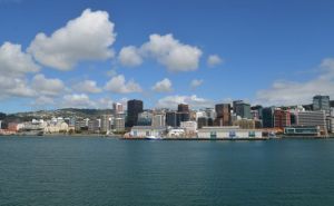 Ankunft in Wellington