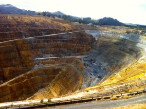 Marthas Gold Mine - Beeindruckende Grösse