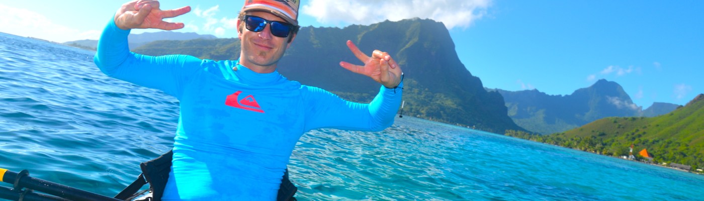 Kayaken in Moorea