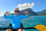Kayaken in Moorea