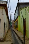 die Gassen von Valparaiso