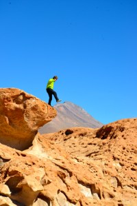Erstes Aufwärmen für die kommende Salzwüstenfotosession