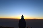 Sonnenaufgang bei der Salar de Uyuni