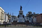 Ein Gedenkmal in Valparaiso