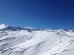 wunderschöne Aussicht im Skigebiet El Colorado