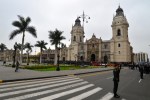 Lima - Vereidigung der Polizei auf dem Plaza de Armas