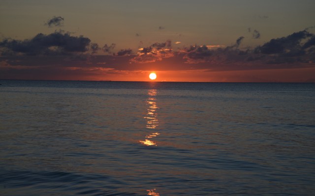 Ein weiterer Sonnenuntergang...