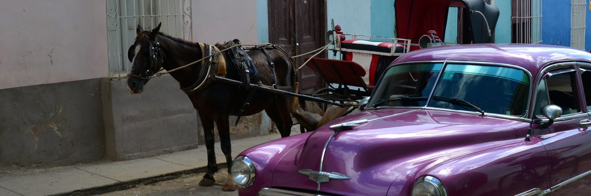 in den Strassen von Trinidad