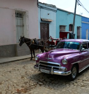 in den Strassen von Trinidad